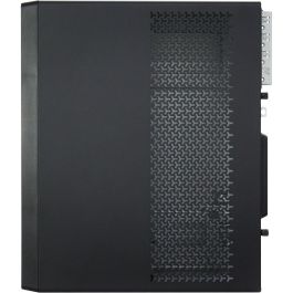 Inter-Tech S-703 Mini Torre PC Escritorio micro ATX/Mini-ITX, Color Negro