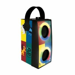 Lexibook Altavoz Bluetooth Portátil Karaoke Harry Potter con Micrófono, Luces, USB, Micro SD y Batería Recargable