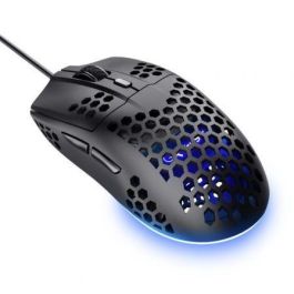 Trust Gaming 25306 Ratón Gaming GXT 929 Helox, 6400 DPI, RGB, 6 Botones Programables, Sensor Óptico, Diseño Ligero, Negro Trust Gaming 25306 Ratón Gaming GXT 929 Helox, 6400 DPI, RGB, 6 Botones Programables, Sensor Óptico, Diseño Ligero, Negro