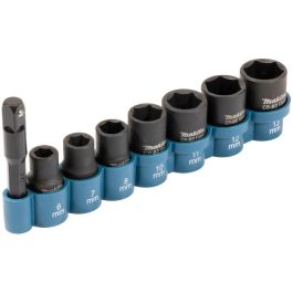 Makita E-12289 Set de vasos de impacto 1/4" de 8 piezas Precio: 33.4999995. SKU: B1CWFFN6M7