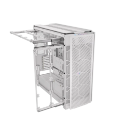 Corsair Torre Completa 9000D RGB AIRFLOW Blanca CC-9011274-WW | Caja PC Full Tower ATX con Ventana Lateral y Filtro Anti-polvo