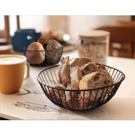 Panera oval de metal My Bar 20 x 15 x 8 cm (12 Unidades) Panera oval de metal My Bar 20 x 15 x 8 cm (12 Unidades)