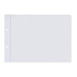 Recambio Liderpapel Cuarto Apaisado 100 H 2Tca-06 Cuadro 3 mm 2 Taladros Con Margen