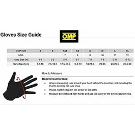 Omp OMPIB0-0772-A01-071-XL Guantes Técnica Rally Profesionales FIA 8856-2018 Negro Talla XL con Agarre de Silicona y Costuras Externas