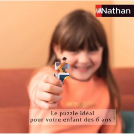 Nathan Puzzle 250 piezas Naruto en la academia ninja para niños - Desarrollo de concentración y pensamiento lógico