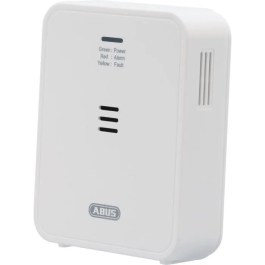 Abus COWM370 Detector de Humo Conectable Alarma 85 dB Protección 40 m² Batería Litio 10 Años