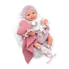 Reborn vestido camisa blanca + corazon mecanismo besistos y almohada rosa maquillaje: 18500-24 50 cm Precio: 80.50000046. SKU: B19DEMQXML