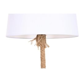 Lámpara de Pie Home ESPRIT Blanco Marrón Cuerda 50 W 220 V 40 x 40 x 151 cm Lámpara de Pie Home ESPRIT Blanco Marrón Cuerda 50 W 220 V 40 x 40 x 151 cm