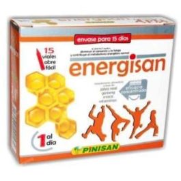 PINISAN Energisan 15 Viales con Ginseng, Maca y Vitaminas para Reducir Cansancio y Fatiga, Sin Gluten ni Lactosa Precio: 16.5. SKU: B16G8ECW7M