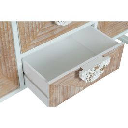 Aparador DKD Home Decor Abeto Metal Blanco 120 x 35 x 80 cm