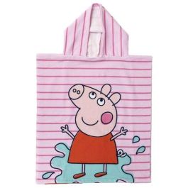 Poncho microfibra peppa pig 50.0 x 115.0 cm Precio: 9.9946. SKU: B1C23KBQ67