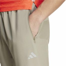 Pantalón Largo Deportivo Adidas Gym+ 3S Gris Hombre M