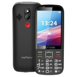 Myphone Halo 4 Black Teléfono Móvil con Pantalla 3.5", Cámara 2MP, 4G LTE, Dual SIM, Batería 2500mAh, Teclas Grandes y Botón SOS Precio: 60.5. SKU: B12XN9YWL9