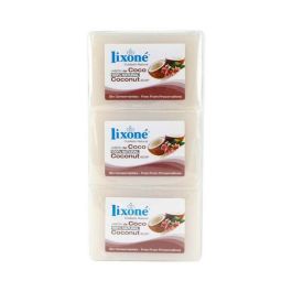Lixone Jabón de Coco 100% Natural y Artesanal para Pieles Secas, Hidratante y Nutritivo, con Aceite Puro, Pack 3 x 125g Precio: 3.50000002. SKU: S0564204