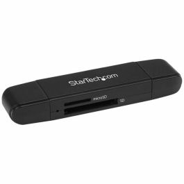 Lector de Tarjetas Startech SDMSDRWU3AC Negro