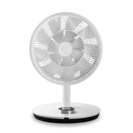 Duux DXCF13 Ventilador de Sobremesa o Pie Silencioso Flex Smart Blanco, Control por App, 26 Velocidades, Portátil Duux DXCF13 Ventilador de Sobremesa o Pie Silencioso Flex Smart Blanco, Control por App, 26 Velocidades, Portátil