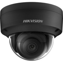 Hikvision Cámara IP Minidomo 4M AcuSense 2.8mm Antivandálico IR30 WDR H.265+ IK10 IP67 PoE con Audio y Alarma Negro