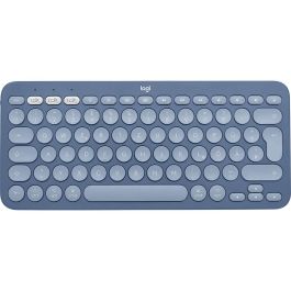 Teclado Logitech K380 Azul Qwerty Español QWERTZ Precio: 61.8899996. SKU: B1HZPMLKPA