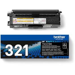 Brother TN-321BK Tóner Negro para HLL8250CDN / HLL8350CDW - Rendimiento 2500 Páginas