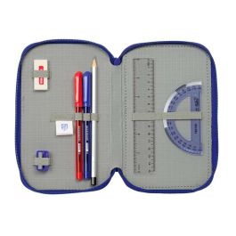 Safta Plumier Triple 37 Piezas Atco. De Madrid 12,5x19,5x5,5 cm