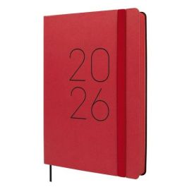 Agenda Anual (2026) Finocam Flexi Lisa Cosida Tapa Flexible Con Goma Fa5 148X210 D/P Rojo Precio: 13.6900005. SKU: B1H4SLGBF6