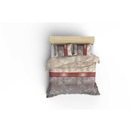 Juego de cama ASI8681181715796 - 1 funda nórdica 220x240 cm + 2 fundas almohada 60x60 cm - Algodón-Poliéster Gris