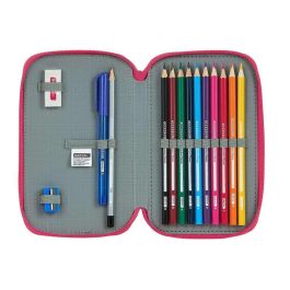 Plumier Doble BlackFit8 M854 Rosa 12.5 x 19.5 x 4 cm (28 piezas) Plumier Doble BlackFit8 M854 Rosa 12.5 x 19.5 x 4 cm (28 piezas)