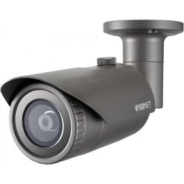Hanwha QNO-7012R Cámara Bullet Exterior 4MP PoE IR IP66 IK10