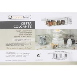 Cesta para estante de cocina grey 40.5 cm - Confortime (12 Unidades)