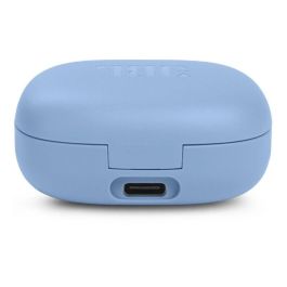 JBL JBLVFLEXBLU Auriculares True Wireless Vibe Flex, Sonido Deep Bass, 32h Autonomía, Resistentes IPX54, con Estuche de Carga, Azul