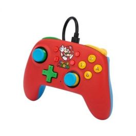 Power A Mando con Cable NSGP0123-01 Enhanced para Nintendo Switch Mario Medley, Licencia Oficial, 3m USB-C