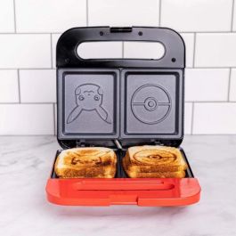 Redstring Sandwichera Pokemon Poke Ball PP-POK-PK1-IB, dos caras, enchufe europeo