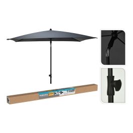 Basics Parasol Rectangular Gris 125x200 cm Plegable Inclinable UV30+ 240 cm Precio: 40.8254. SKU: B1JRFXHT68