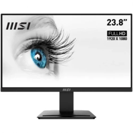 MSI Monitor Pro Mp2412. 23.8” (60Cm). Plano. Va. 1920X1080 (Fhd). 100Hz. Negro MSI Monitor Pro Mp2412. 23.8” (60Cm). Plano. Va. 1920X1080 (Fhd). 100Hz. Negro