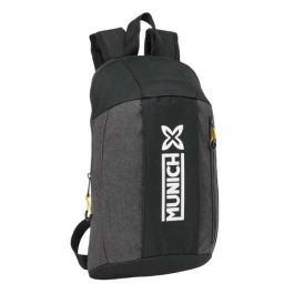 Mochila Casual Munich Topo Negro Precio: 13.59000005. SKU: B166FC5QD4