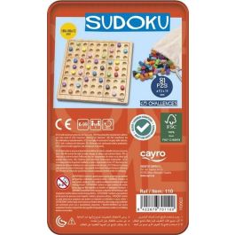Juego sudoku en caja de metal. 81 piezas. 18x18x1.2 cm Juego sudoku en caja de metal. 81 piezas. 18x18x1.2 cm