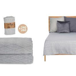 Colcha Cama Rombo Gris 240X260Cm Giftdecor (4 Unidades) Precio: 109.69000053. SKU: B1DPY4BAAZ