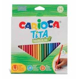 Lapices De Colores Carioca Tita Triangular Estuche De 24 Precio: 4.49999968. SKU: B1BGTATFPV