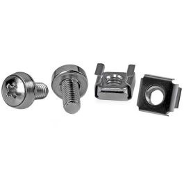 Soporte Startech CABSCREWM6 Plateado Acero Inoxidable (50 Unidades)