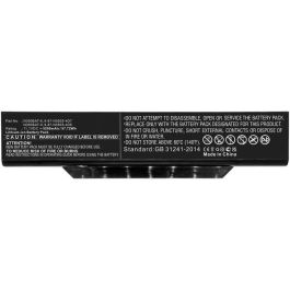 CoreParts Battery for Clevo Notebook, Laptop, 57.72Wh Li-ion 11.1V 5200mAh, Black for B519II(47781)(N350TW), B519II(N350TW), N350DV, N350DW Precio: 90.59000049. SKU: B14559XESD
