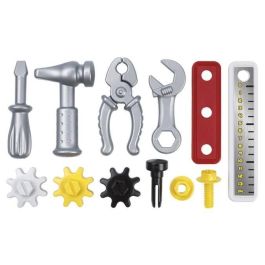 Ecoiffier Petit Etabli Banco de Trabajo Mecánico con Herramientas, Clavos y Engranajes para Niños +18 meses, Fabricación Francesa