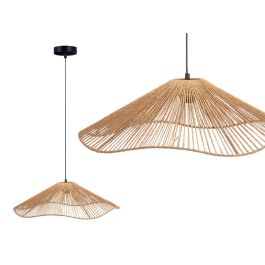 Giftdecor Lámpara de Techo 55 cm Vuelo Cuerda - Metal, Papel, Plástico - Negro, Marrón (4 Unidades) Giftdecor Lámpara de Techo 55 cm Vuelo Cuerda - Metal, Papel, Plástico - Negro, Marrón (4 Unidades)