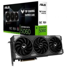 Asus 90YV0N00-M0NA00 Tarjeta Gráfica TUF Gaming GeForce RTX 5060 OC Edition 8GB GDDR7 PCIe 5.0 Boost 2677MHz Precio: 421.49999947. SKU: B14FKDGGJT