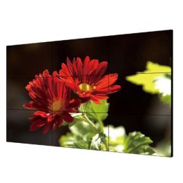 Hikvision Monitor 49" 4K LED Videowall Perfil Ultra Fino 3.5mm 500cd 1200:1 HDMI DVI VGA DP USB VESA 24/7