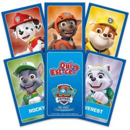 Quién es ? PAW Patrol - Juego de mesa - MOVIMIENTOS GANADORES - ¿Quién es? con personajes de la Patrulla Canina.