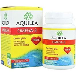 Aquilea OMEGA 3 FORTE Cápsulas 90 unidades | Suplemento Omega-3 EPA DHA para Colesterol y Salud Cardiovascular con Vitamina E