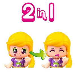 Pinypon Figura con Bolsito Cuentos Armarios con Compartimentos para Accesorios y Ropa 8 cm Modelos Surtidos +4 Años