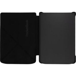 PocketBook H-SO-634-K-WW Funda Origami Negra para eReader Verse / Verse Pro de 6" de Microfibra y Poliuretano