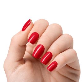NOOVES Láminas de Uñas de Gel Premium Estuche Set Maquillaje 5 pz Lámpara UV/LED Portátil 8W Rojo Ferrari