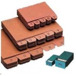 Mariola Índice Para Ficheros A-Z 215x160 Cartón Cuero Precio: 4.49999968. SKU: BIX03817